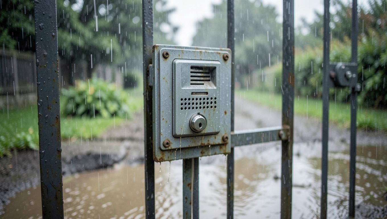 domofon do furtki z elektrozaczepem