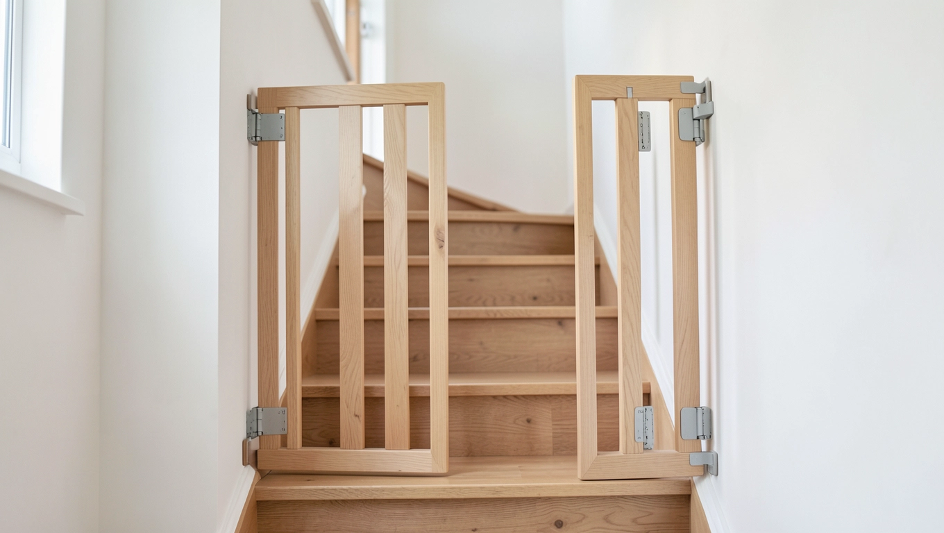 furtki na schody dla dzieci