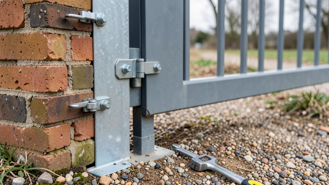 jak wyregulować furtkę panelową po montażu