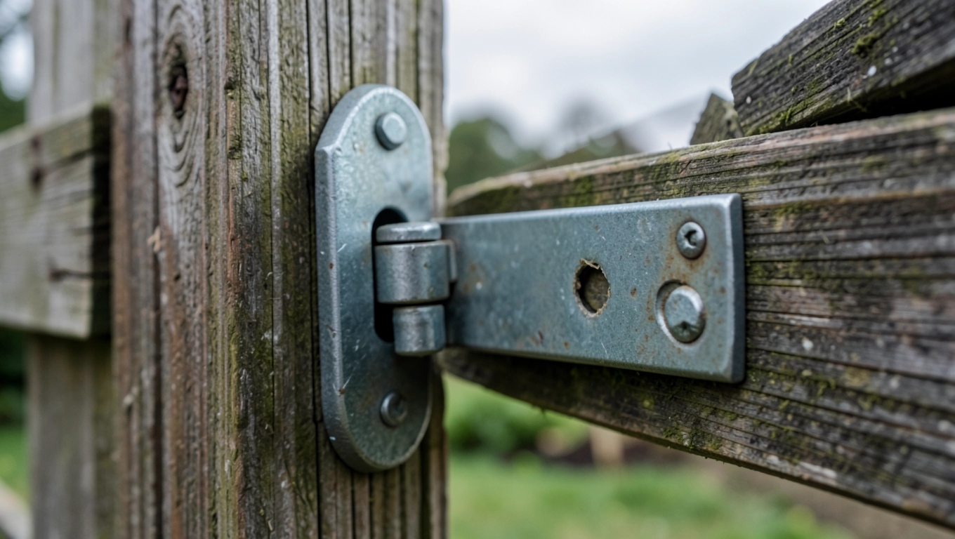 jak zrobić zamknięcie do furtki