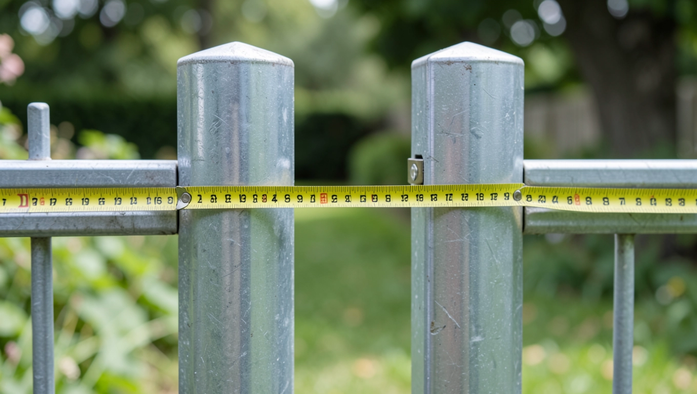 jaki rozstaw słupków pod furtkę
