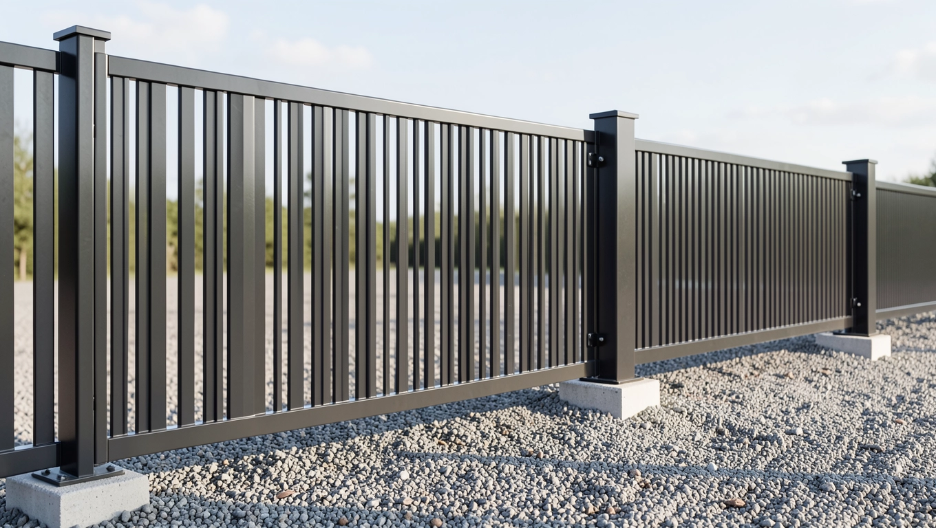 jakie słupki do furtki panelowej