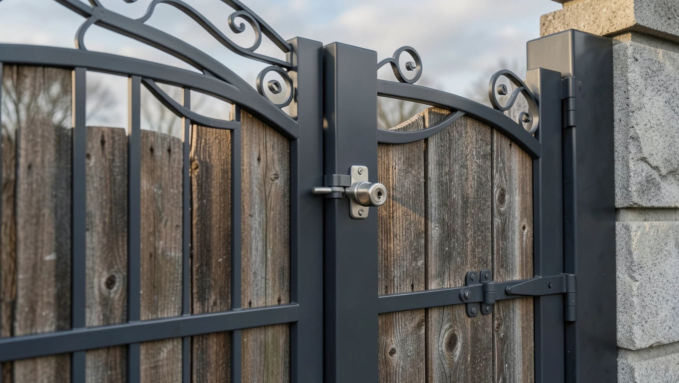 profil do furtki z zamkiem