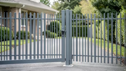 brama i furtka palisadowa