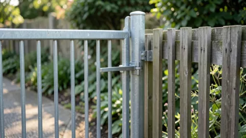 brama zintegrowana z furtką