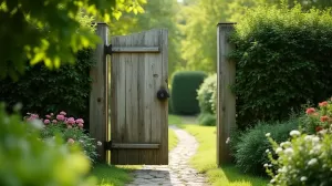 Czy furtka może otwierać się na zewnątrz