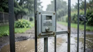 domofon do furtki z elektrozaczepem