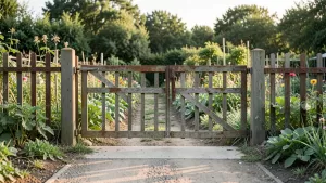 furtka na działkę rod