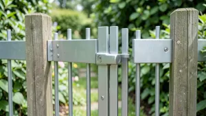 furtka ogrodzeniowa z elektrozaczepem