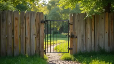 Furtka w ogrodzeniu Prawo budowlane