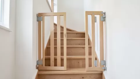 furtki na schody dla dzieci