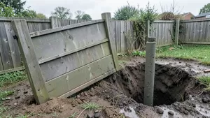 jak głęboko zabetonować słupki pod furtkę panelową