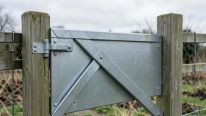 jak zrobić furtkę z panela ogrodzeniowego