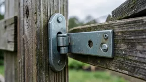 jak zrobić zamknięcie do furtki