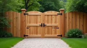 Jaka szerokość furtki