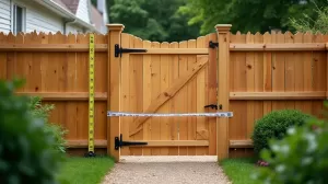 jaka szerokość furtki w ogrodzeniu