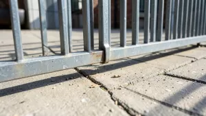 jaki prześwit pod furtką