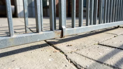 jaki prześwit pod furtką