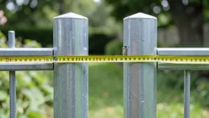 jaki rozstaw słupków pod furtkę