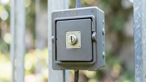 kaseta z elektrozaczepem do furtki