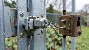 montaż elektrozamka do furtki