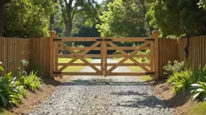 Montaż furtki panelowej