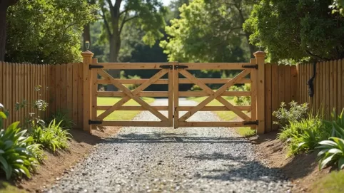 Montaż furtki panelowej