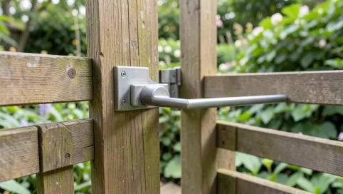 na jakiej wysokosci klamka od furtki