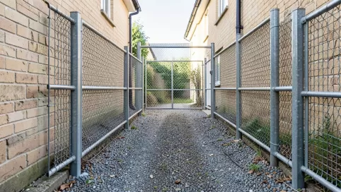 ogrodzenie bez furtki