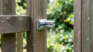 otwieranie furtki z elektrozaczepem od wewnątrz