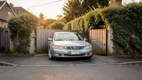 parkowanie przed furtką