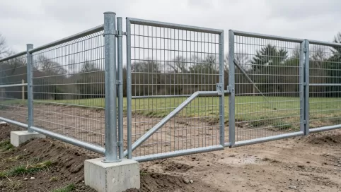 słupki do furtki panelowej