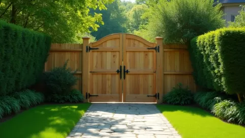 W którą stronę powinna otwierać się furtka