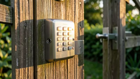 zamek na kod do furtki