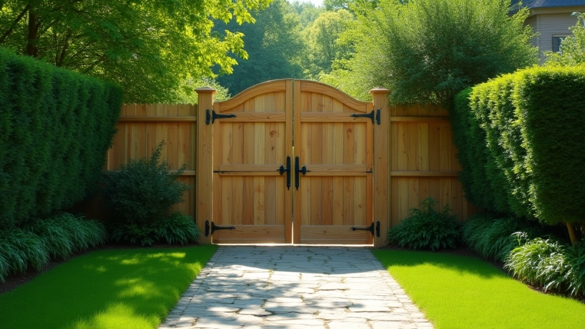 W którą stronę powinna otwierać się furtka